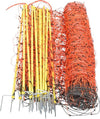 Rete recinto elettrico arancione per pecore h 90 cm x 50 mt Commercio Industria e Scienza/Attrezzature e forniture agricole/Strutture/Recinzioni La Zappa - Altamura, Commerciovirtuoso.it