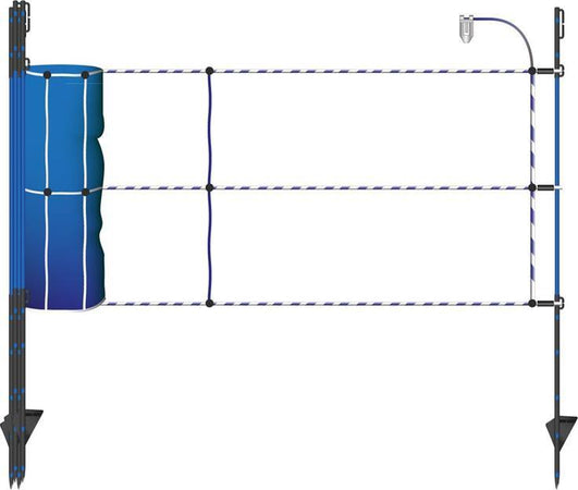 Rete recinto elettrico Blu per cinghiali h 90 cm x 50 mt Commercio Industria e Scienza/Attrezzature e forniture agricole/Strutture/Recinzioni La Zappa - Altamura, Commerciovirtuoso.it