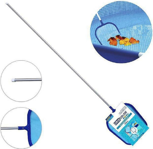 Retino Di Superficie Con Asta Alluminio Per Pulizia Foglie Piscina 155 Cm 42056 Prodotti per animali domestici/Pesci e animali d'acqua/Pulizia/Retini per acquario Trade Shop italia - Napoli, Commerciovirtuoso.it