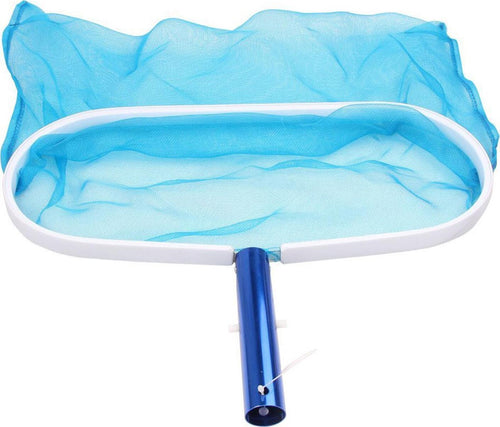 Retino di superficie con sacco raccoglifoglie bordo in alluminio per piscine manutenzione e pulizia