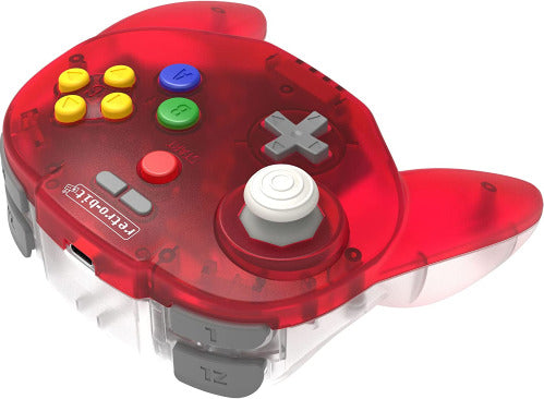 RETRO-BIT-TRIBUTE-64-2.4G-RED-(ROSSO)-SWITCH/N64