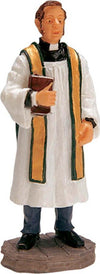 Reverendo Smythe, personaggio per villaggio di Natale in Poliresina‎ Casa e cucina/Decorazioni per interni/Addobbi e decorazioni per ricorrenze/Decorazioni natalizie/Oggettistica MagiediNatale.it - Altamura, Commerciovirtuoso.it