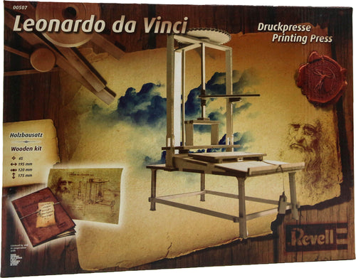 Rewell Macchina Da Stampa Leonardo Da Vinci Modellino in Legno Scala 1:12 Parti 45 Pressa Da Stampa Giochi e giocattoli/Costruzioni/Modellini Liquidator Italia - Nicosia, Commerciovirtuoso.it