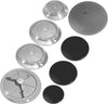 REX ELECTROLUX KIT PIATTELLI SPARTIFIAMMA CUCINA + BRUCIATORI - 2 MEDI Casa e cucina/Utensili da cucina/Bruciatori da cucina Rossi Ricambi - Venetico Marina, Commerciovirtuoso.it