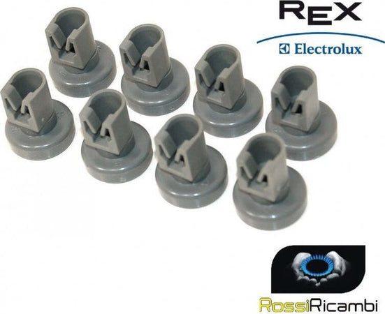 REX ELECTROLUX -KIT RUOTE LAVASTOVIGLIE CESTELLO SUPERIORE ORIGINALE 50269970005 Casa e cucina/Grandi elettrodomestici/Accessori e parti di ricambio/Ricambi e accessori per lavastoviglie/Altri ricambi per lavastoviglie Rossi Ricambi - Venetico Marina, Commerciovirtuoso.it