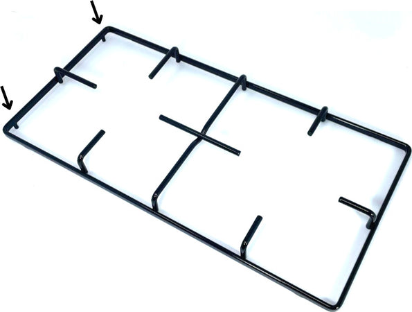 REX ZANUSSI ZOPPAS CASTOR GRIGLIA 2 FUOCHI PIANO COTTURA CUCINA CM.45,8 X 22,4 Casa e cucina/Grandi elettrodomestici/Accessori e parti di ricambio/Ricambi e accessori per piani cottura/Griglie per piani cottura Rossi Ricambi - Venetico Marina, Commerciovirtuoso.it