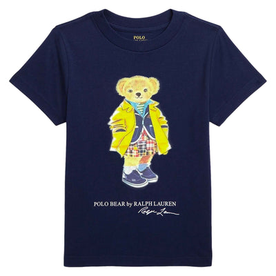 Polo Ralph Lauren T-shirt Donna Polo Bear Slim-fit Blu Orsetto