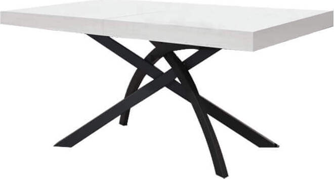 RHEA---tavolo-da-pranzo-allungabile-cm-90-x-140/180/220-x-77-h-Bianco-Milani-Home