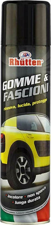 Rhutten-Detergente-Lucidante-Protettivo-Gomme-Pneumatici-e-Fascioni-400ml-Spray