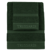 Trussardi Home Set Spugna 1+1 in Puro Cotone Ribbon S32