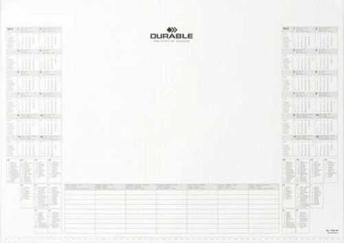 Ricambio da 25 fogli per sottomano - 57x41 cm - Durable Cancelleria e prodotti per ufficio/Archivio ufficio e accessori per scrivania/Accessori da scrivania e archiviazione/Sottomano Eurocartuccia - Pavullo, Commerciovirtuoso.it