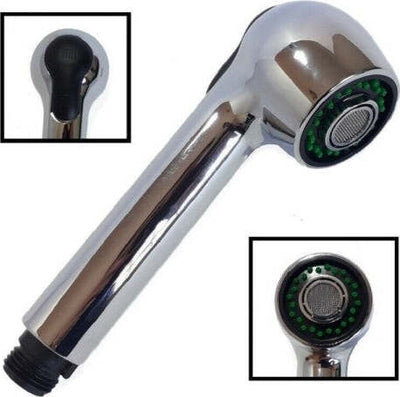 Ricambio-Doccetta-Estraibile-Per-Miscelatore-Lavello-Cucina-2-Getti-Universale