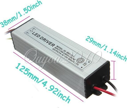 RICAMBIO LED DRIVER 10W 20W 30W 50W PER FARO A LED CORRENTE CONTINUA ALLUMINIO  Trade Shop italia - Napoli, Commerciovirtuoso.it