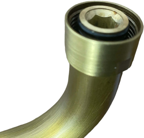 Ricambio per rubinetto canna bronzata a "S" cm 25 attacco 3/4