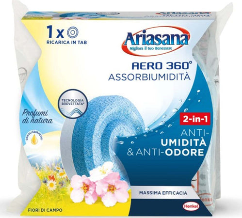 Ricarica Ariasana aero 360° Tab assorbi umidità deumidificatore da 450g Fai da te/Prodotti per la costruzione/Riscaldamento e raffreddamento/Sistemi mobili di climatizzazione/Deumidificatori La Zappa - Altamura, Commerciovirtuoso.it