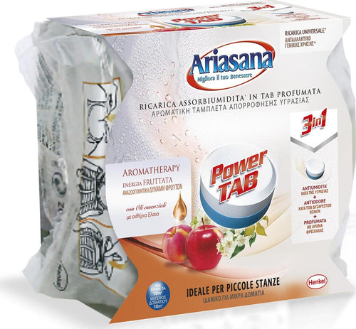 Ricarica ariasana assorbiumidita' deumidificatore power micro tab fruit 300g