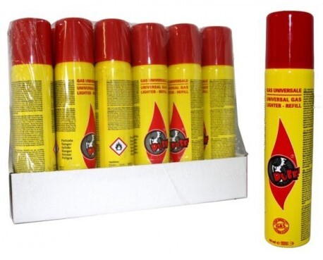 RICARICA GAS PER ACCENDINI UNIVERSALE