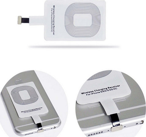 RICARICA VELOCE WIRELESS LIGHTNING IPHONE 5 6 7 8 X POSIZIONABILE DIETRO COVER  Trade Shop italia - Napoli, Commerciovirtuoso.it