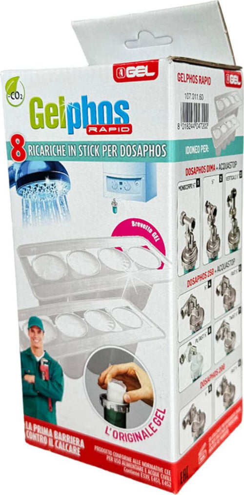 Ricariche-Gelphos-Rapid-8-cartucce-Gel-Made-In-Italy-ricarica-polifosfati-caldaia