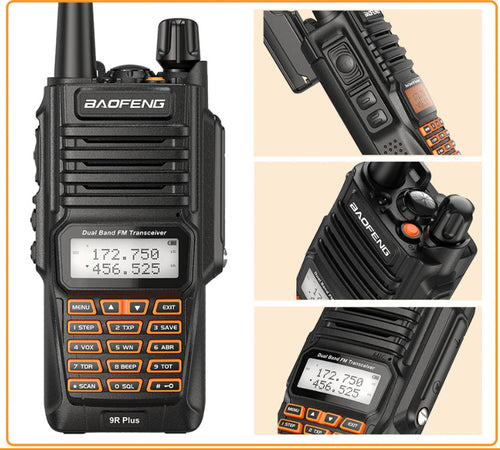 RICETRASMITTENTE-BAOFENG-UV-9R-10W-RADIO-FM-DUAL-BAND-WALKIE-TALKIE-IMPERMEABILE