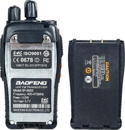 RICETRASMITTENTE PMR RADIO UHF 400-470 MHz WALKIE TALKIE CUFFIE  Trade Shop italia - Napoli, Commerciovirtuoso.it
