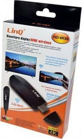 Ricevitore Display Hdmi Wireless Ultra Hd 4k Hd-4k88 Trasmetti Da Smartphone A Tv Elettronica/Informatica/Accessori/Cavi e accessori/Cavi/Cavi HDMI Trade Shop italia - Napoli, Commerciovirtuoso.it