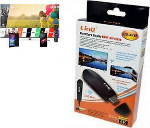 Ricevitore Display Hdmi Wireless Ultra Hd 4k Hd-4k88 Trasmetti Da Smartphone A Tv Elettronica/Informatica/Accessori/Cavi e accessori/Cavi/Cavi HDMI Trade Shop italia - Napoli, Commerciovirtuoso.it