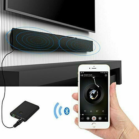 Ricevitore Trasmettitore Audio Ricaricabile Bluetooth Per Tv Stereo Cuffie Q-m21 Elettronica/Home Audio e Hi-Fi/Ricevitori e componenti/Ricevitori Hi-Fi Trade Shop italia - Napoli, Commerciovirtuoso.it
