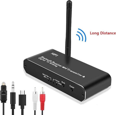 Ricevitore Trasmettitore Bluetooth Convertitore Audio Digitale A Analogico H09 Informatica e Videogiochi > Periferiche di rete > Amplificatori Wifi Trade Shop italia - Napoli, Commerciovirtuoso.it