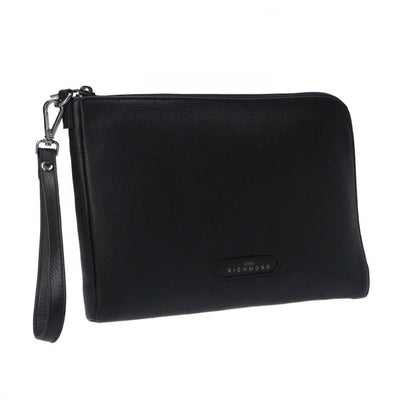 JONH RICHMOND pochette da uomo black art.JR-B160