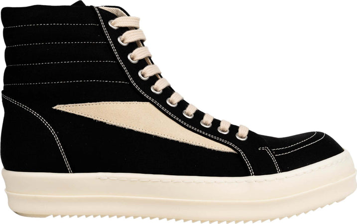 RICK-OWENS-DRKSHDW-Sneakers-Vintage-High-Sneaks-DRKSHDW-in-nero-da-uomo