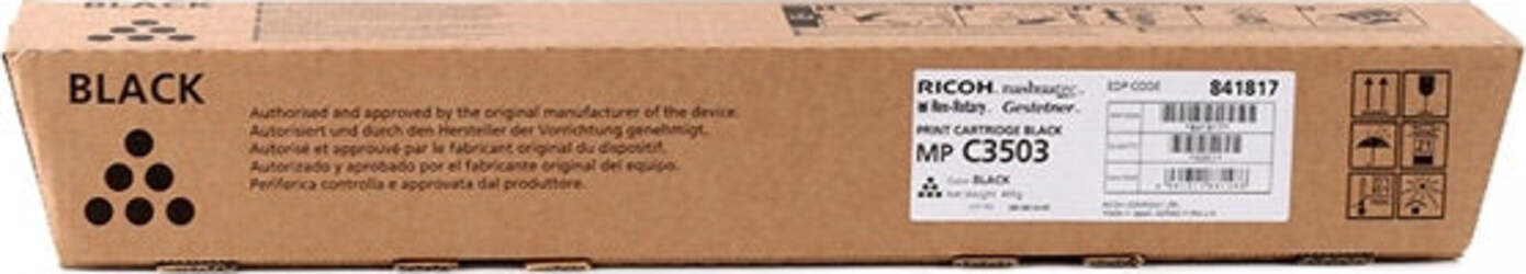 Ricoh - Toner - Nero - 841817 - 24.580 pag Elettronica/Informatica/Stampanti e accessori/Accessori per stampanti a inchiostro e laser/Cartucce d'inchiostro Eurocartuccia - Pavullo, Commerciovirtuoso.it