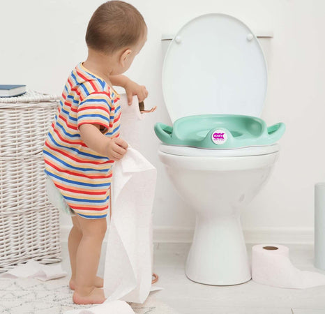 Riduttore per WC con Bordo Antiscivolo Okbaby 926 Sofà Turchese Prima infanzia/Educazione al vasino e pedane/Riduttori per WC Scontolo.net - Potenza, Commerciovirtuoso.it
