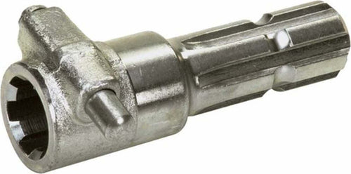 Riduzione per presa di forza 13/8 con 6 scanalature con pulsante