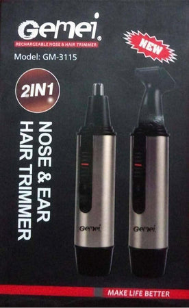 Rifinitore-2in1-Taglia-Capelli-Professionale-Ricaricabile-Naso-Orecchie-Gm-3115