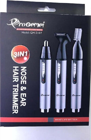 Rifinitore 3in1 Tagliacapelli Naso Orecchie Batteria Ricaricabile Trimmer Gm3107 Salute e Bellezza > Depilazione e rasatura > Rasoi e Tagliacapelli Trade Shop italia - Napoli, Commerciovirtuoso.it