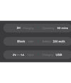 Rifinitore A Batteria 2in1 Orecchie Naso Multifunzionale Professionale Vgr V-615