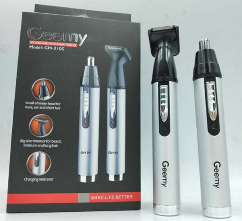 Rifinitore Elettrico Trimmer Per Naso Orecchie Capelli 2 In 1 Gm-3105 Senza Fili Salute e Bellezza > Depilazione e rasatura > Rasoi e Tagliacapelli Trade Shop italia - Napoli, Commerciovirtuoso.it