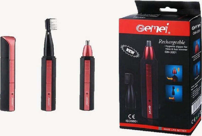 Rifinitore-Gm-3001-Trimmer-Naso-Portatile-Regolabarba-Sopracciglia-Peli-Orecchie