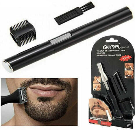 Rifinitore Mini Rasoio Taglia Peli Per Barba Naso Baffi Basette Orecchie Gm-518 Salute e Bellezza > Depilazione e rasatura > Rasoi e Tagliacapelli Trade Shop italia - Napoli, Commerciovirtuoso.it