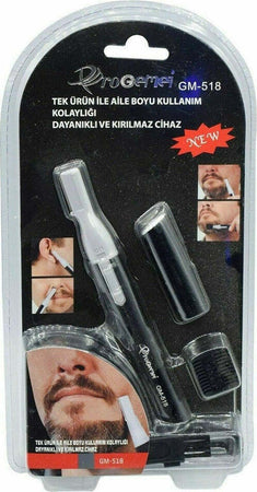 Rifinitore Mini Rasoio Taglia Peli Per Barba Naso Baffi Basette Orecchie Gm-518 Salute e Bellezza > Depilazione e rasatura > Rasoi e Tagliacapelli Trade Shop italia - Napoli, Commerciovirtuoso.it