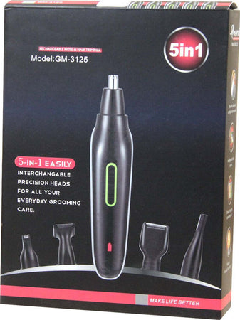 Rifinitore Rasoio Elettrico 5in1 Naso Orecchio Capelli Trimmer Gm-3125 Ricaricabile Salute e Bellezza > Depilazione e rasatura > Rasoi e Tagliacapelli Trade Shop italia - Napoli, Commerciovirtuoso.it