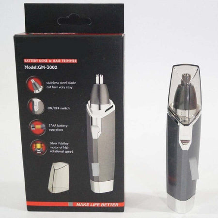 Rifinitore-Regolabarba-A-Batteria-Trimmer-Per-Naso-Orecchie-Capelli-Gm-3002