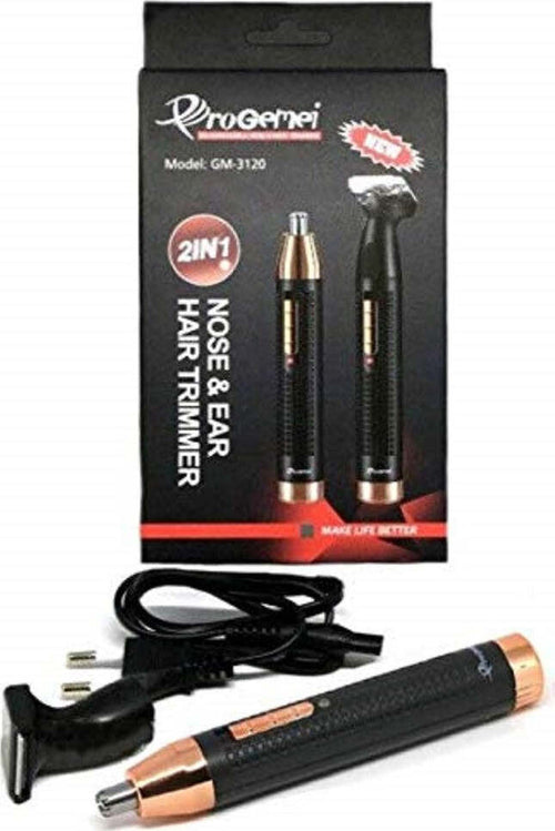 Rifinitore Trimmer A Batteria 2 In 1 Regola Barba Naso Orecchie Capelli Gm-3120 Salute e Bellezza > Depilazione e rasatura > Rasoi e Tagliacapelli Trade Shop italia - Napoli, Commerciovirtuoso.it