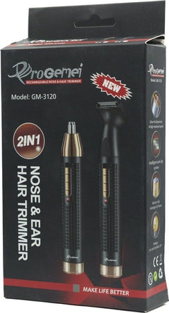 Rifinitore Trimmer A Batteria 2 In 1 Regola Barba Naso Orecchie Capelli Gm-3120 Salute e Bellezza > Depilazione e rasatura > Rasoi e Tagliacapelli Trade Shop italia - Napoli, Commerciovirtuoso.it