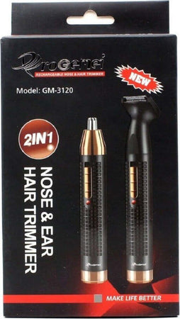 Rifinitore Trimmer A Batteria 2 In 1 Regola Barba Naso Orecchie Capelli Gm-3120 Salute e Bellezza > Depilazione e rasatura > Rasoi e Tagliacapelli Trade Shop italia - Napoli, Commerciovirtuoso.it