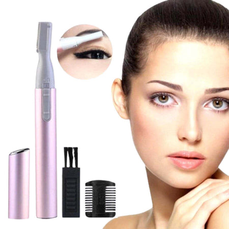 Rifinitore-Trimmer-Elettrico-Donna-Per-Rasatura-Peli-Viso-Sopracciglia-Gm-518a