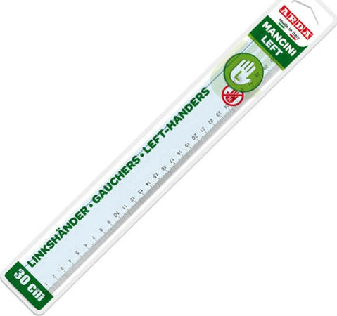 Riga per Mancini - 30cm - Arda Cancelleria e prodotti per ufficio/Scuola e materiale didattico/Materiale scolastico/Righelli e squadre Eurocartuccia - Pavullo, Commerciovirtuoso.it