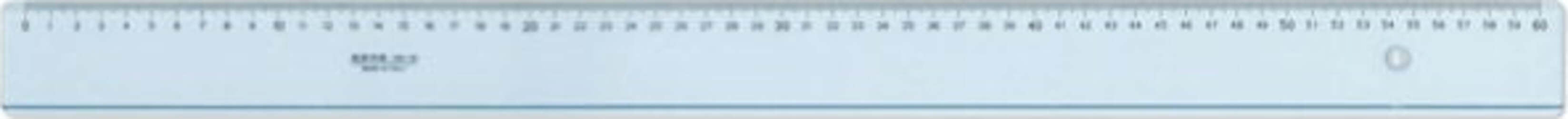 Riga Uni - 60cm - Arda Cancelleria e prodotti per ufficio/Scuola e materiale didattico/Materiale scolastico/Righelli e squadre Eurocartuccia - Pavullo, Commerciovirtuoso.it