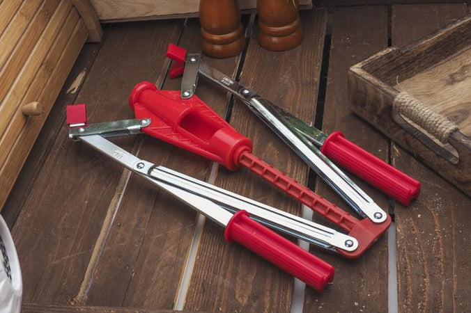 Tappatrice manuale a due leve "Happy Cork" per tappi in sughero e siliconati
